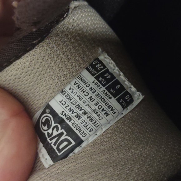 Men's DVS Milan 2CT Brown Skateboard Shoes Size 10 Medium EUC - Picture 11 of 12